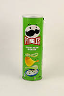 Чипсы Pringles Sour cream & onion, 165гр (Великобритания)