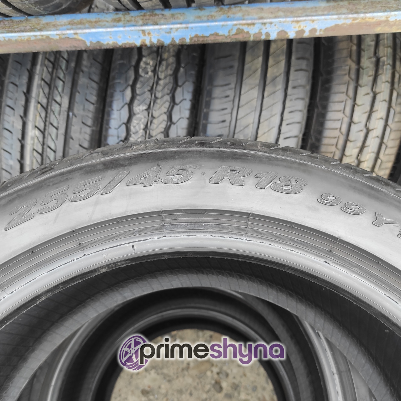 Летние шины б/у Pirelli PZero 255/45R18 99Y 5.5 - 6 mm 20 год - фото 7 - id-p1619572017