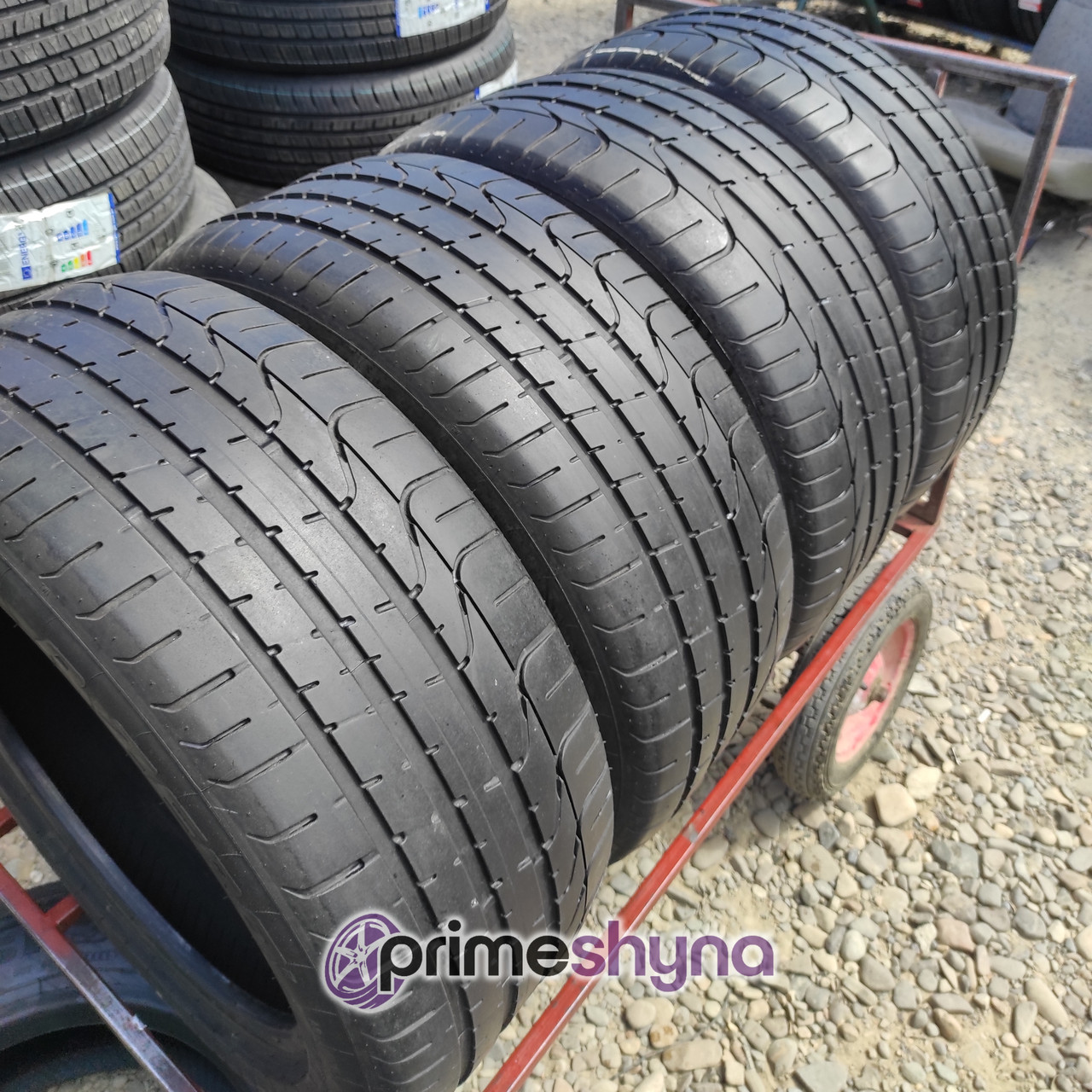 Летние шины б/у Pirelli PZero 255/45R18 99Y 5.5 - 6 mm 20 год - фото 6 - id-p1619572017