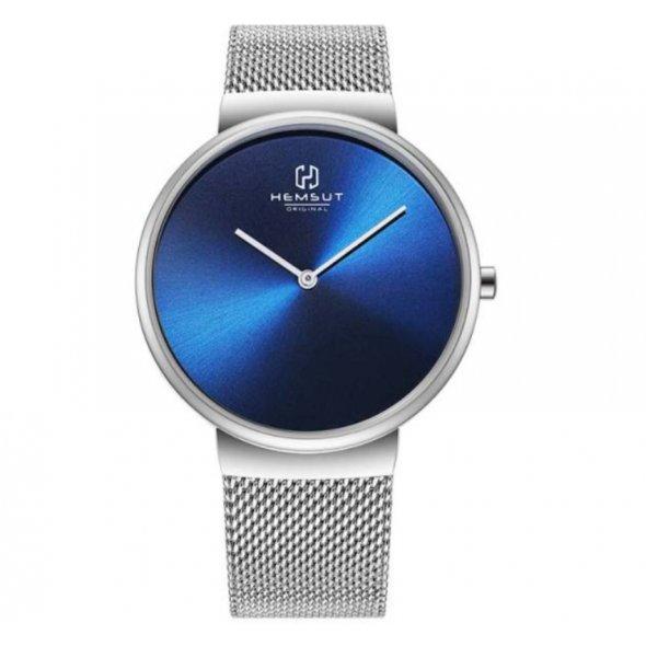 Наручний класичний годинник Hemsut Men Blue