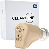 Слуховий апарат CLEARTONE S35 універсальний внутрішньовушний акумулятор з цифровим чіпом
