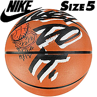 М'яч баскетбольний Nike Everyday Playground 8P Graphic Deflated Amber/White/Black/Black, розмір №5
