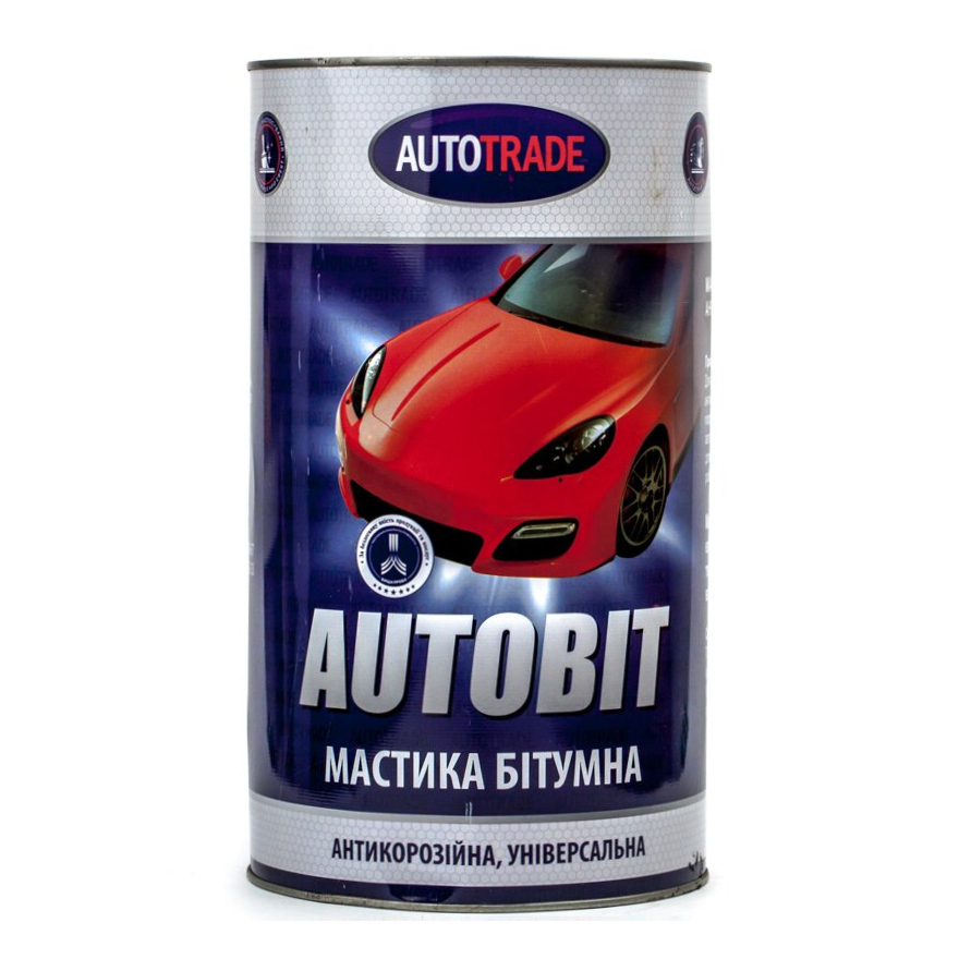 Мастика бітумна Автотрейд AUTOBIT Мастика бітумна 4,3 кг, фото 1