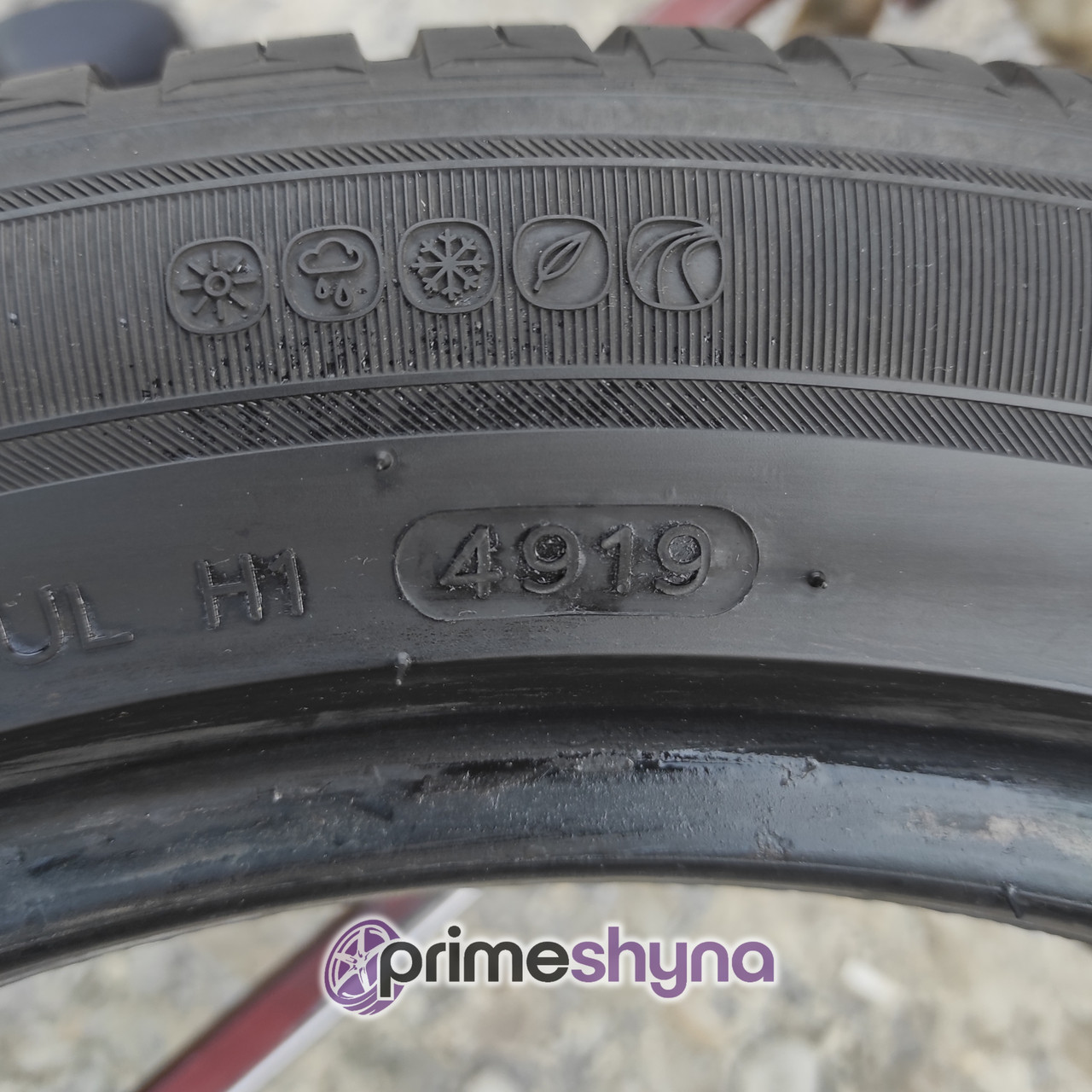 Всесезонные шины б/у Hankook Kinergy 4S2 215/50R17 95W 7.5 mm 19 год - фото 8 - id-p1619925896