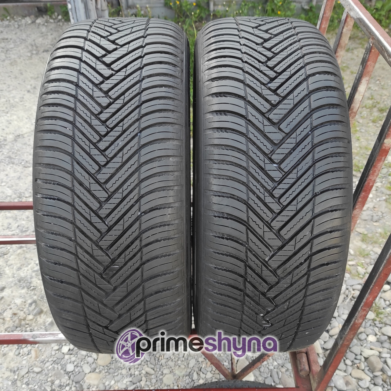 Всесезонні шини б/у Hankook Kinergy 4S2 215/50R17 95W 7.5 mm 19 рік