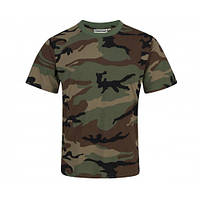 Футболка военная Comando Camo T-Shirt woodland CI-4585