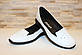Туфлі жіночі білі натуральна шкіра Т1485, фото 3