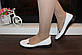 Туфлі жіночі білі натуральна шкіра Т1485, фото 5