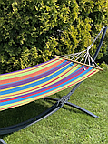 Одномісний гамак Rio XL 200х100 з планкою WCG, фото 3