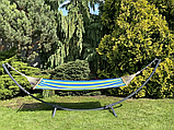 Одномісний гамак Rio XL 200х100 з планкою WCG, фото 6