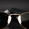 Сонцезахисні окуляри RAY BAN Oval Carbon Series (арт. RB3547/2) золотисті з зеленим склом, фото 8