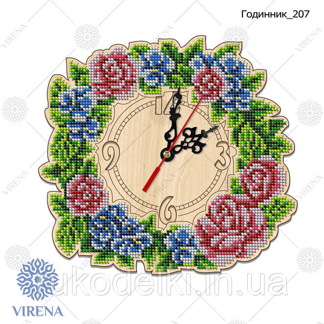 Набір для виготовлення дерев'яних годинників VIRENA ЧАСИ_207