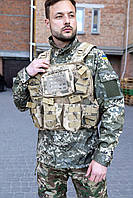 Розвантажувальний жилет плитоноска в асортименті (камуфляж) 01217964