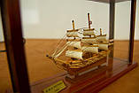 Макет корабля HMS VICTORY 1805 (У скляній вітрині), фото 2