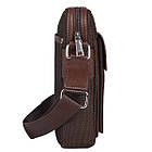 Сумка чоловіча Effeng для документів коричнева 54277, фото 6