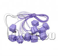 Контейнер для молочних зубчиків - 10 шт. фіолетовий