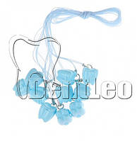 Контейнер для молочних зубчиків - 10 шт. блакитний