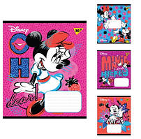 Зошит 12 лінія YES Minnie. Party mouse, ціна за уп. 25шт, Україна, ТМ YES