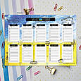 Набір планер на тиждень + блок Список справ з магнітом на холодильник, фото 3