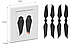 Лопаті пропелери DJI Mavic 2 Pro Zoom Quick-Release Blade 8743 N, фото 4