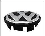 Заглушки ковпачки литих дисків VW Volkswagen 70mm, фото 3