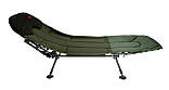 Коропова розкладачка для риболовлі Розкладачка коропова ліжко для намету Коропові туристичні розкладачки, фото 4