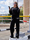 Прогулянковий жіночий костюм з кюлотами Лессі сірий комбінований 42 44 46 48 розміри, фото 4