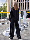 Прогулянковий жіночий костюм з кюлотами Лессі сірий комбінований 42 44 46 48 розміри, фото 6