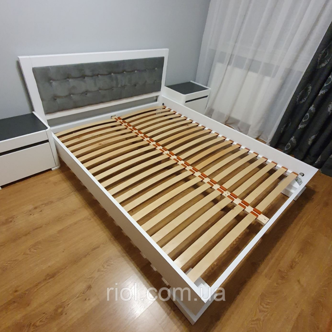 Ліжко дерев'яне двоспальне Монако, фото 1