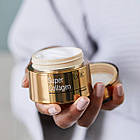 DHC Super Collagen Cream Крем з дипептидом-8, вітаміном C, екстрактом Майтаке, скваланом, олією жожоба, 50 г, фото 5