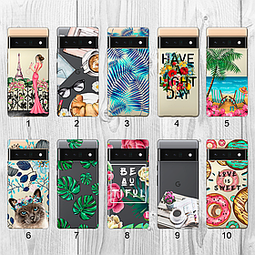 Силіконовий чохол з рисунком для Google Pixel 6 Pro (new collection)