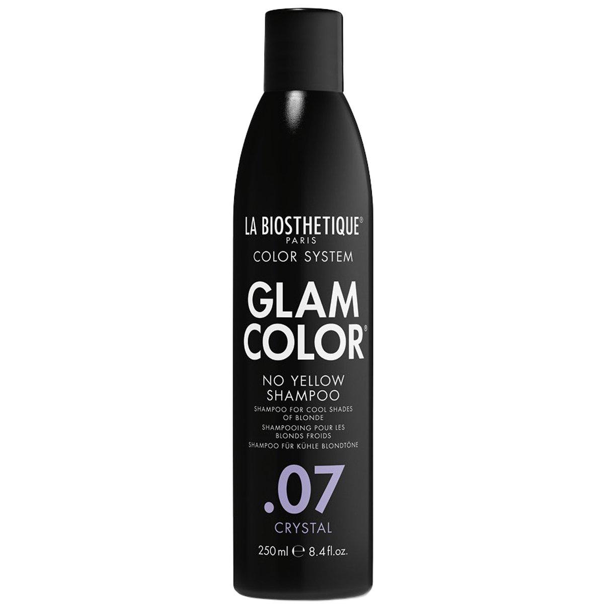 La Biosthetique Glam Color No Yellow Shampoo .07 Crystal - Безсульфатный шампунь для окрашенных волос, 250 мл