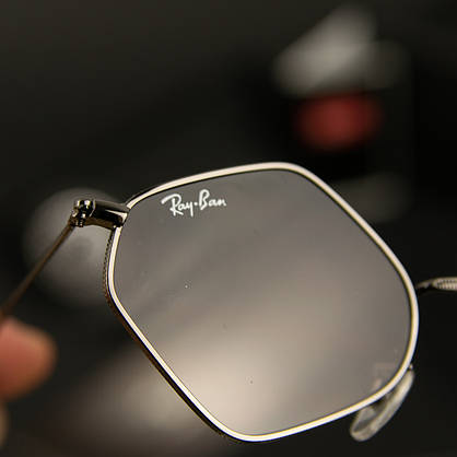 Сонцезахисні окуляри RAY BAN Ромб Carbon Series (арт. RB3567) чорний, фото 5