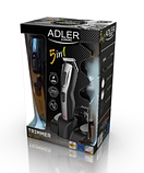 Комплект для стрижки акумуляторний Adler AD 2924 5 в 1 машинка для стрижки+ бритва+ тример, фото 5
