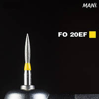 Алмазный бор FO-20EF. Пламевидный (ISO 248/014)