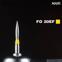 Алмазний бор FO-20EF. Полум'яподібний (ISO 248/014)