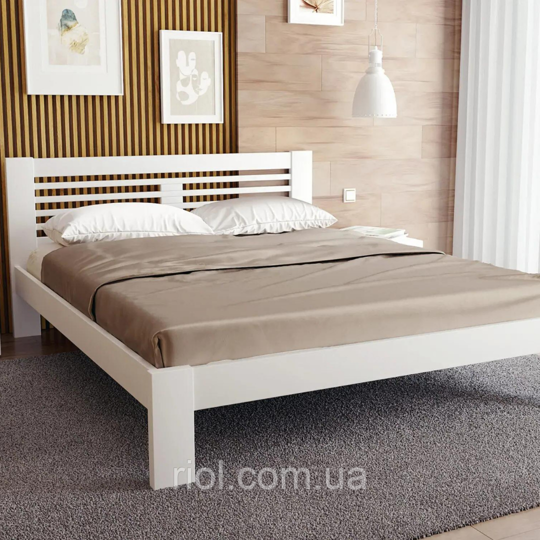 Ліжко дерев'яне двоспальне Шопен