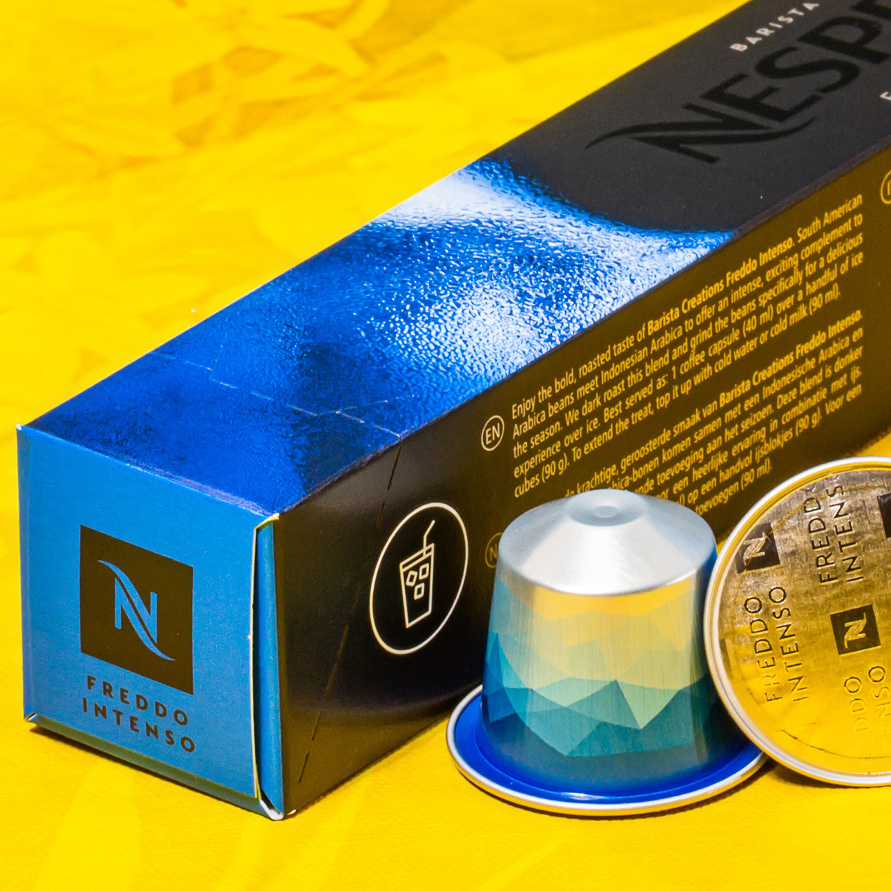 Freddo Intenso-оригінальні капсули Nespresso (Неспрессо), Швейцарія (10шт)