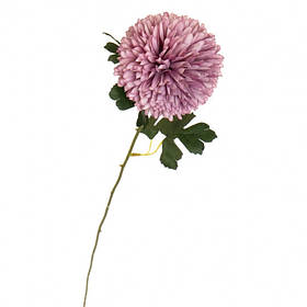 Квітка штучна "Хризантема" темно-фіолетова, 35 см у пакованні 6 шт. (2002-003/DARKVIOLET)