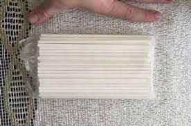 Палички для кейкпопсів льодяників безе 10 см (паперові)