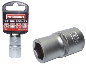 Шестигранна Головка торцева Haisser 1/2" сатин 30мм х 44мм