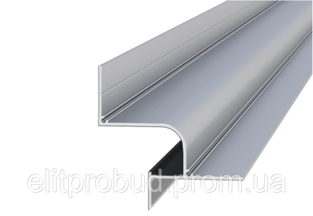 Алюминиевый профиль теневого шва для потолка с LED каналом БП 3м, цена ...