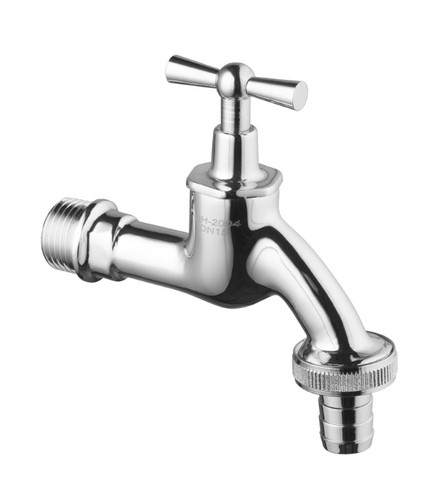 Кран садовий, хромований Invena ZW-67-015, фото 1