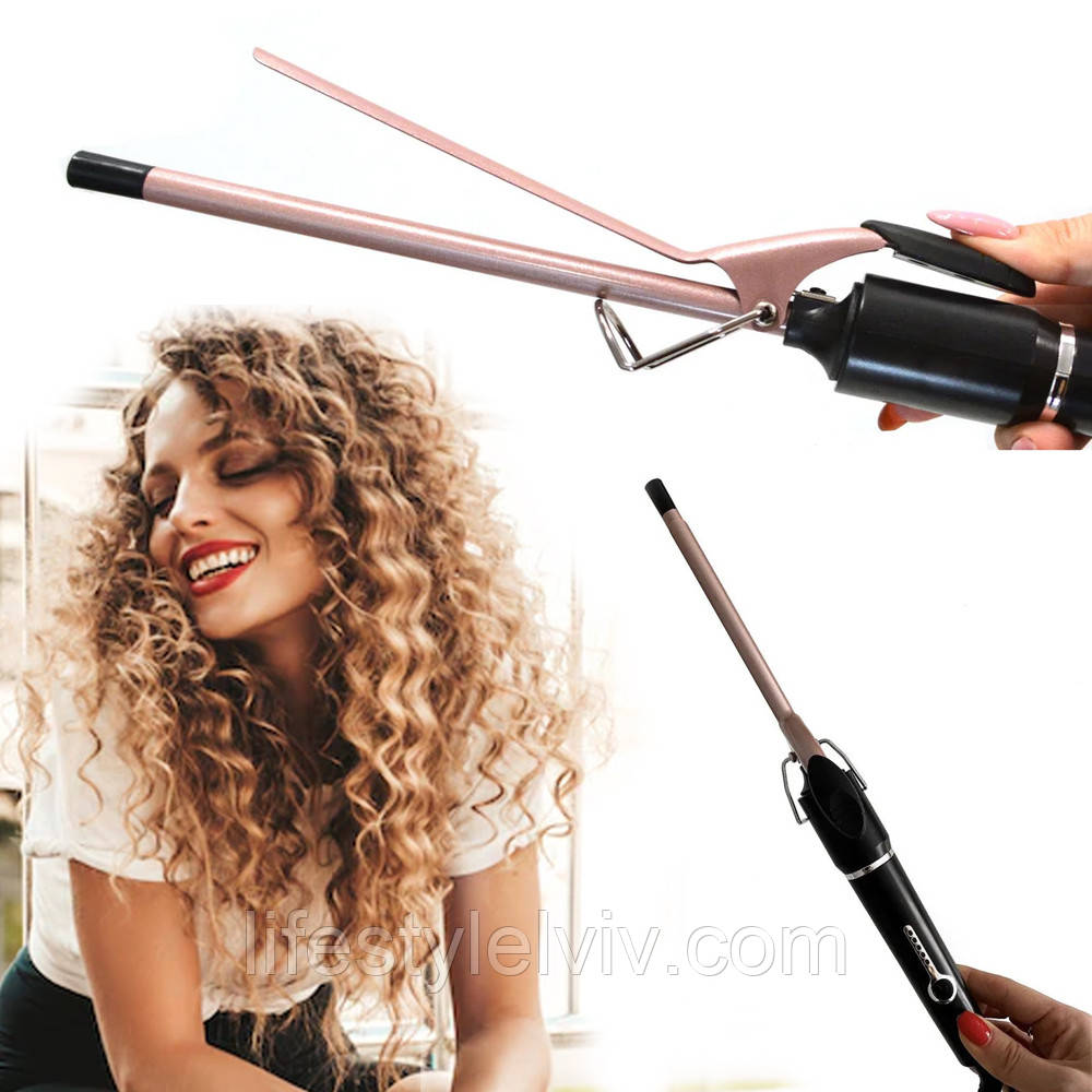 Плойка для завивки волосся Geemy GM 2825 / Плойка для накрутки афро кучерів, фото 1