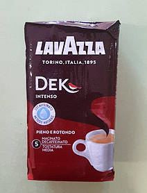 Кава Lavazza Dek Intenso без кофеїну 250 г мелена