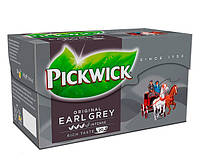Черный чай Pickwick Earl Grey в пакетиках 20 шт