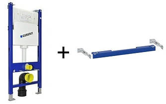 Інсталяція для унітазу Geberit Duofix Basic UP100 Delta +комплект кріпильних елементiв