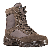 Черевики Mil-Tec® Tactic Boots With YKK Zipper - Brown EU 45/US 12