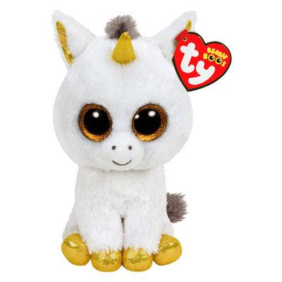 Дитяча м'яка іграшка TY Beanie Boo's Білий єдиноріг Pegasus 25 см 36825