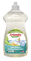 Органическое моющее средство-концентрат для детской посуды, бутылок, сосок Friendly Organic 739 мл